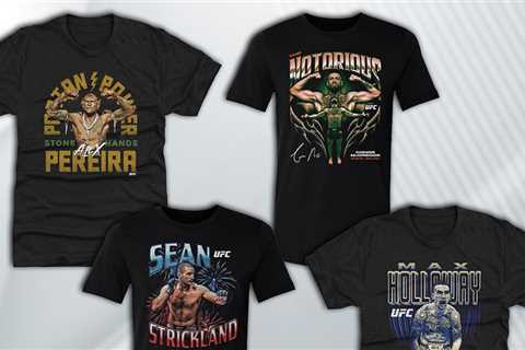Shop the Best UFC Shirts Inspired by Today's Biggest Names