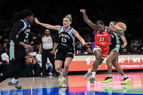 Leonie Fiebich makes defensive presence felt in her Liberty season debut