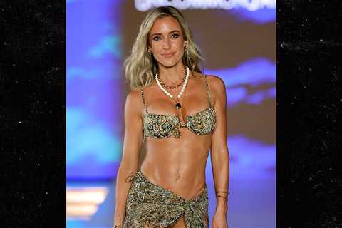 Kristin Cavallari Stuns in Snakeskin Bikini at Miami Swim Week