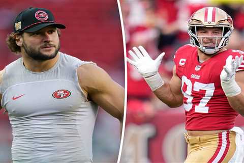 49ers star Nick Bosa reveals return target date from torn ACL: ‘I’m pretty far along’