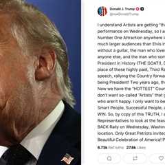 After Nearly Every Performer Dropped Out Of Trump's Great American State Fair, Here's How Trump..