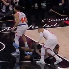 Jalen Brunson has huge injury scare in Game 1 of NBA Finals