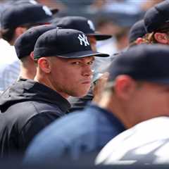 Aaron Judge alludes to play that started his stress fracture injury