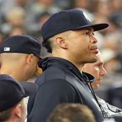 Giancarlo Stanton takes live batting practice again with Yankees hoping for return ‘sooner rather..