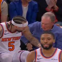 Hilarious moment ESPN’s Pat McAfee calls Michael Bloomberg ‘some very rich guy’ during NBA Finals..