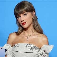 Taylor Swift Stuns In Wedding-Inspired Dress at Toy Story 5 Premiere
