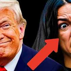 AOC Suffers BREAKDOWN On LIVE TV as Democrat Voters PRAISE Trump for CLEANING UP D.C.