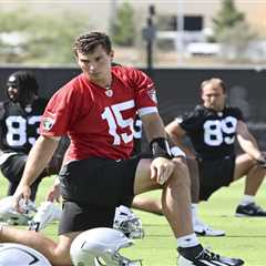 Raiders making Fernando Mendoza earn every rep despite impressive start