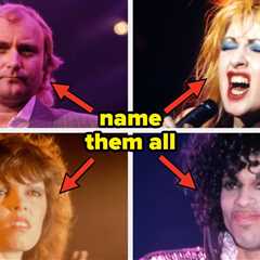 Only People Alive In The '80s Will Be Able To Accurately Name ALL 20 Singers In This Photo