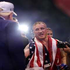 Justin Gaethje and Ciryl Gane take home belts at one-of-a-kind UFC Freedom 250