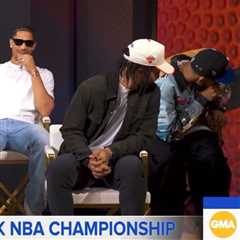 Knicks can’t contain their laughter  at stone-faced OG Anunoby in viral ‘GMA’ moment