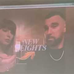 Taylor Swift Shocks Crowd With Surprise Cameo at Travis Kelce 'New Heights' Live Show