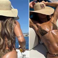 Cheek of the Week Guess Whose Oiled-Up Bod!