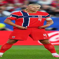 Erling Haaland’s girlfriend Isabel rocks custom Norway jacket before World Cup game against France