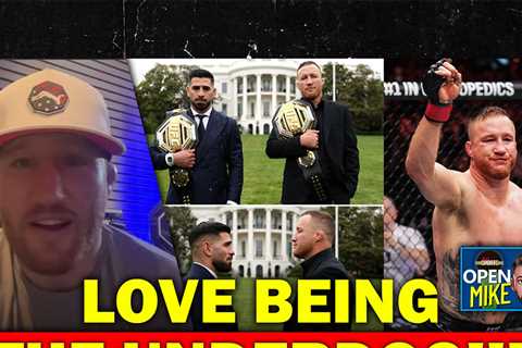 Justin Gaethje Talks Underdog Status Vs. Topuria, Logistics Of Fighting At White House