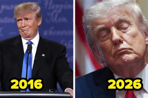 67 Photos Of Donald Trump Over The Last 10 Years That Have Me Thinking There's NO WAY It Has..