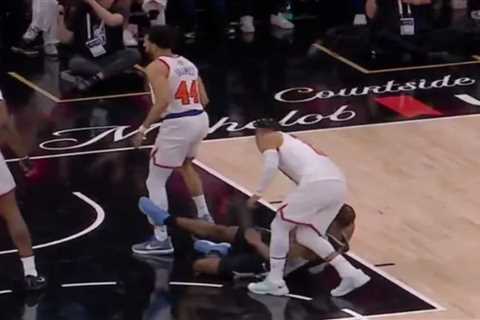 Jalen Brunson has huge injury scare in Game 1 of NBA Finals