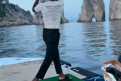 LeBron James stirs up controversy with video hitting golf balls into Italian sea