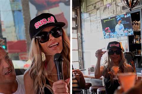 Brandi Glanville Hosts TMZ Brunch Bus, Says There's No Way She'll Return To 'RHOBH'