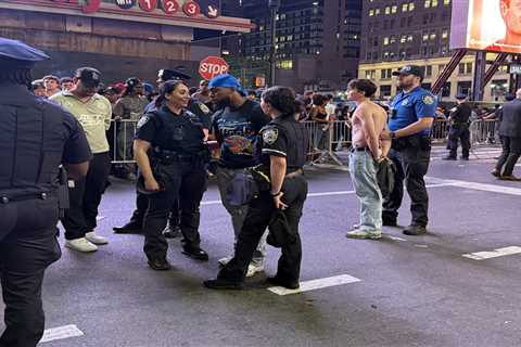 Multiple Knicks fans arrested celebrating team’s NBA Finals Game 1 win during first MSG watch party ..