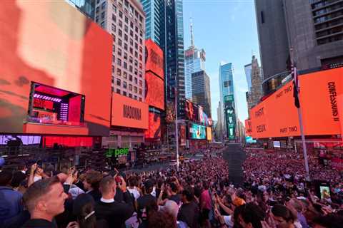 How a Surprise Madonna Show Officially Unveiled the Secret New York City Music Venue In Times Square