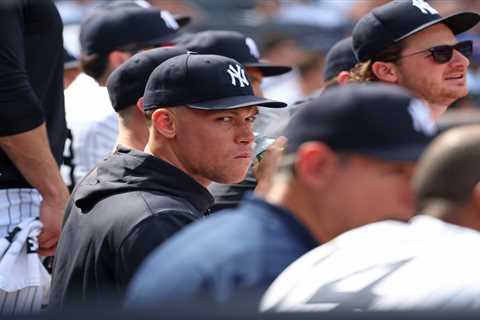 Aaron Judge alludes to play that started his stress fracture injury