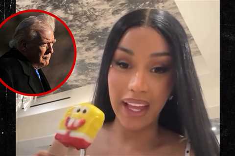 Cardi B Says Trump Brought 'Dark' Energy to NBA Finals Game 3
