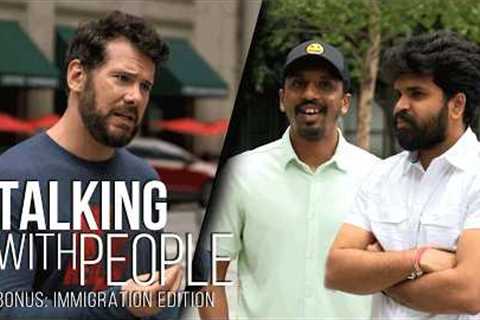 Two Indians Explain How They Take Advantage of America | Talking with People