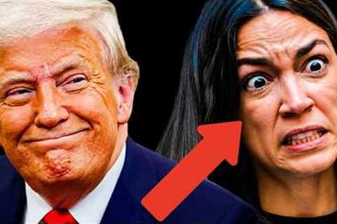 AOC Suffers BREAKDOWN On LIVE TV as Democrat Voters PRAISE Trump for CLEANING UP D.C.