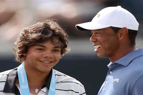 Charlie Woods could caddie at US Open after top amateur pal qualifies