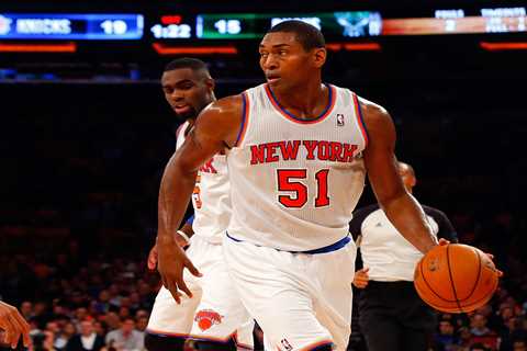 Metta Sandiford-Artest makes rare appearance wearing his own jersey at Knicks-Spurs Game 4