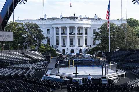 Potential thunderstorms threaten UFC Freedom 250 at White House