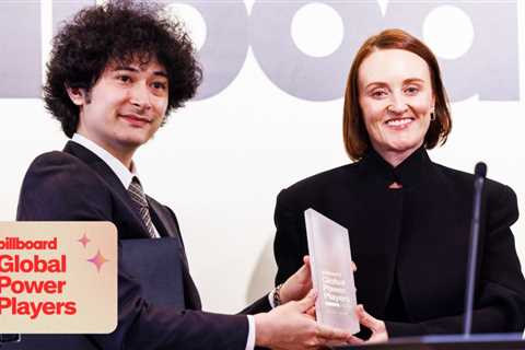 Rachel Newman Accepts the Impact Award From Mino | Global Power Players 2026