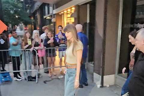 Taylor Swift Stays Overnight at NYC Music Studio Ahead of Travis Kelce Wedding