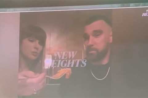 Taylor Swift Shocks Crowd With Surprise Cameo at Travis Kelce 'New Heights' Live Show