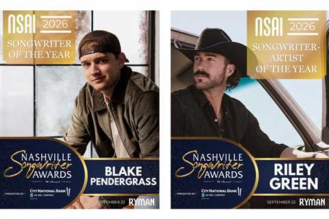 Riley Green & Blake Pendergrass Take Early Honors Ahead of Nashville Songwriter Awards