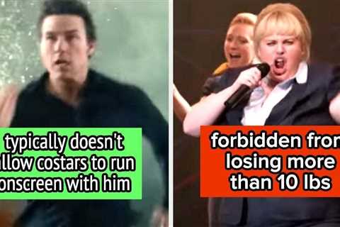 15 Strange, Strict Demands That Studios Put In Actors' Contracts, From Forbidding Them To Cut Their ..