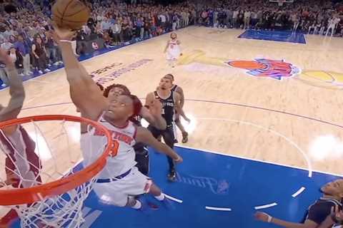 Relive OG Anunoby’s Game 4 tip-in with those who saw the epic Knicks moment from inside the Garden