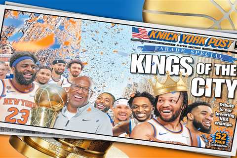 Get your copy of our historic Kings of New York parade day paper