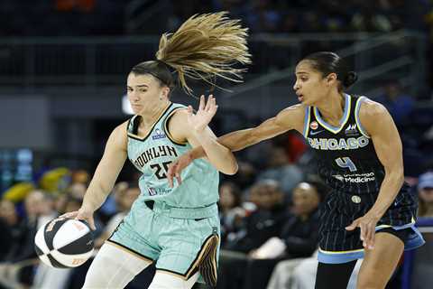 Sabrina Ionescu’s game-winning layup, bench lead Liberty past Sky for eighth straight win