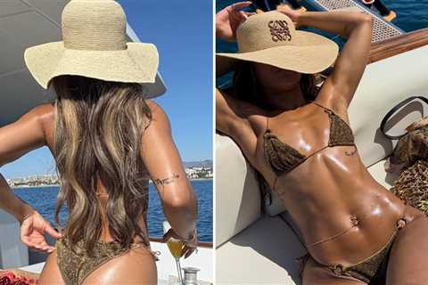 Cheek of the Week Guess Whose Oiled-Up Bod!