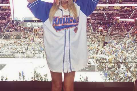 Jaxson Dart’s girlfriend Marissa Ayers gushes over Knicks’ title in her ‘New York rookie year’
