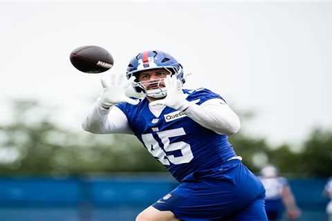 Meet Patrick Ricard, whose fullback role may be Giants’ most unique: ‘Pancake Pat’