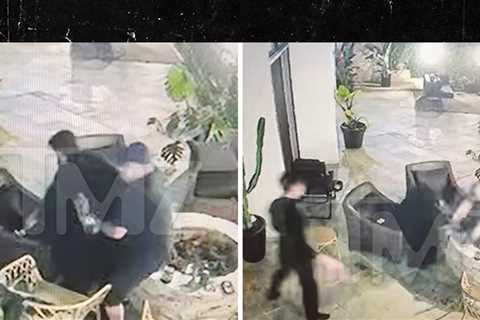 Tom Sandoval Appears to Push Ex-Victoria Lee Robinson's Dad Into Lit Fire Pit During Fight