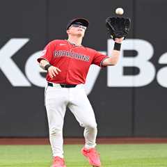 Guardians rookie forgets outs, throws ball into stands in mistake that costs team run