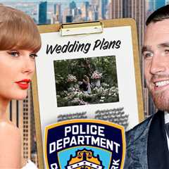 Taylor & Travis Wedding: NYPD Officer Holds Packet of Plans