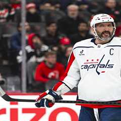 Alex Ovechkin’s wife Anastasia steals spotlight in black dress amid Capitals return