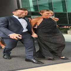 Erin Andrews, Charissa Thompson dazzle in elegant dresses for Taylor Swift-Travis Kelce wedding