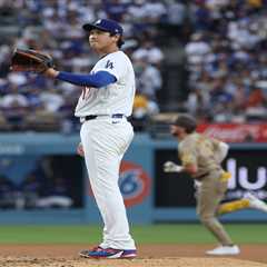 Shohei Ohtani removed early after six-inning start in Dodgers worry