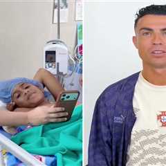 Venezuelan earthquake survivor, 10, asked for a Cristiano Ronaldo sticker after losing his leg —..